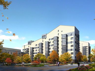 Всего в микрорайоне насчитывается 422 однокомнатных квартиры, 381 двухкомнатная, 245 трехкомнатных, 60 четырехкомнатных квартир.