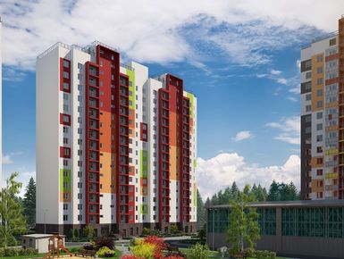 ЖК реализуется поэтапно, комплекс объединяет 6 кварталов.