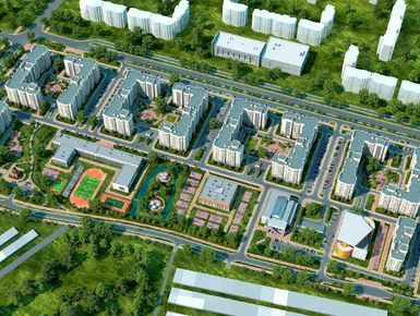 ЖК «Кировский посад». План застройки.