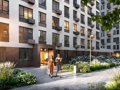 Технологичные домофоны на калитках и входных группах с возможностью распознавания лиц и открытие через мобильное приложение.