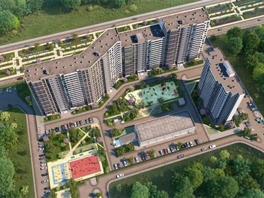 ЖК «Форвард». Вид сверху.