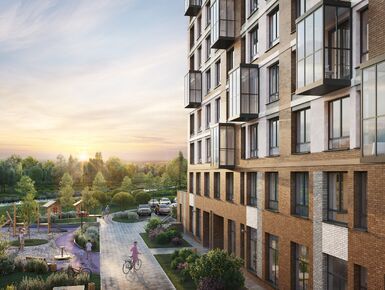 ЖК состоит из 14 монолитно-кирпичных домов высотой от 16 до 28 этажей.