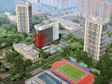 Общий вид квартала.