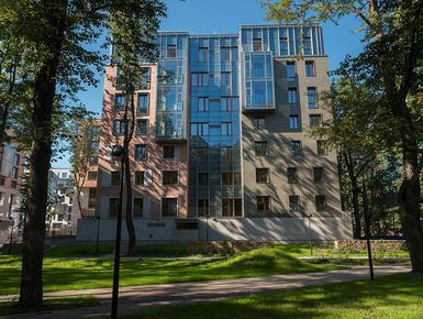 Проект состоит из 10 монолитно-кирпичных корпусов высотой до 8 этажей.