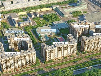 Новый жилой комплекс строится в Московском районе, на пересечении Московского проспекта и Заставской улицы.