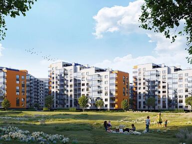 Жилой комплекс скрыт от шумных дорог и находится в окружении одного из самых крупных парков Ленинградской области - «Лахтинский парк».