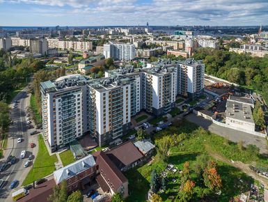 ЖК «Айно». Общий план.  Аэрофотосъемка. Фото от 14.09.2016 г.