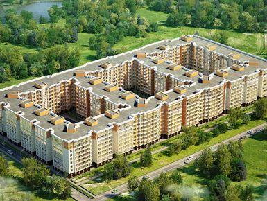 ЖК «Ломоносовъ». Проектом предусматривается строительство 9-ти этажных кирпично-монолитных домов с подземным паркингом.