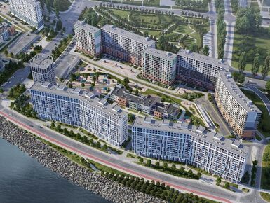 ЖК «Морская набережная». Вид сверху.