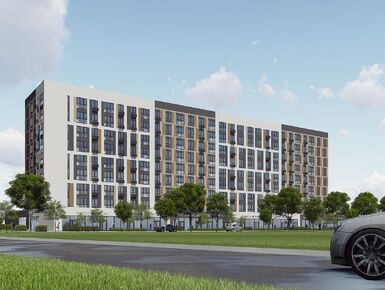 На нижнем уровне размещен подземный отапливаемый паркинг.