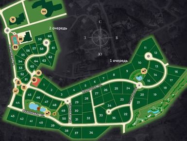 План участков.