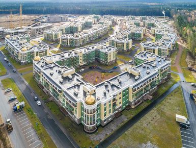 Первая очередь построена. Аэрофотосъемка от 23.10.17 г.