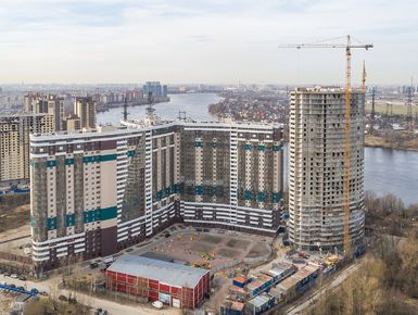 ЖК «Петр Великий и Екатерина Великая», аэрофотосъемка 21.04.2019