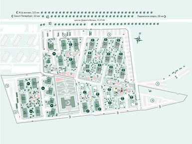 План расположения корпусов.