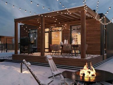 Лот включает в себя: отделку «под ключ», земельный участок, коммуникации, полную инженерную подготовку территории, полное наполнение и оснащение дома.