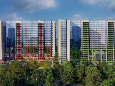 «Красный корпус» (1 очередь) и «Зеленый корпус» (2 очередь)