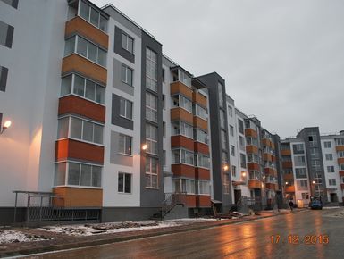 ЖК «Новый Петергоф». Зимний вид.