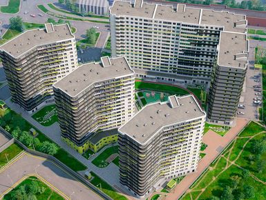 ЖК состоит из 4 корпусов