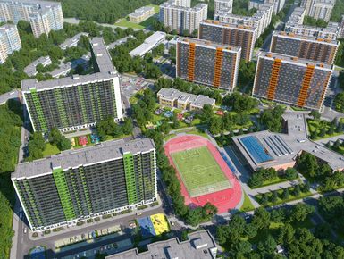 Проект состоит из шести монолитно-кирпичных новостроек.