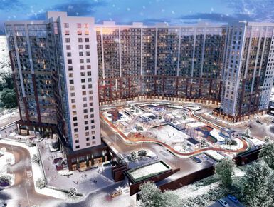 ЖК «Европейский парк». Зимний вид.