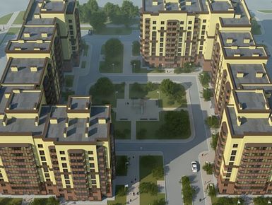 ЖК «Кировский посад». Вид сверху.